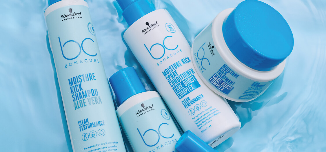 Schwarzkopf Professional Bonacure Moisture Kick Group Image Schwarzkopf Professional Bonacure Moisture Kick Group Image